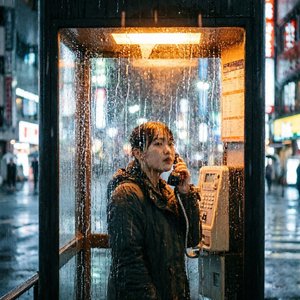 电话亭里的五毛钱