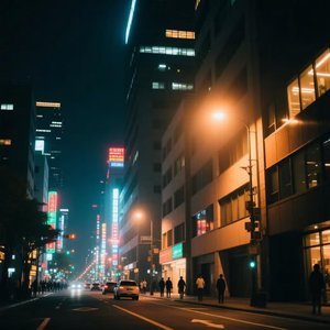 霓虹未亮的刹那