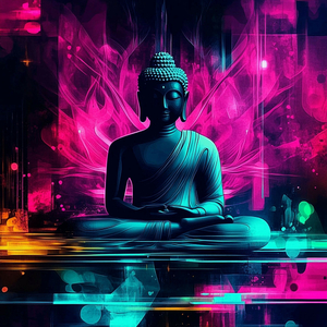 Floating in Lunar Glow