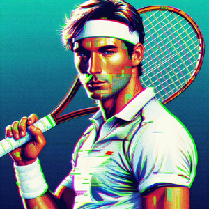 TENNIS🌳 by @mrtree