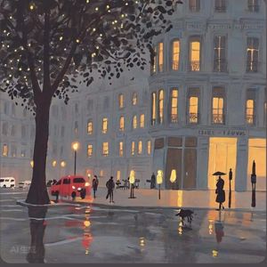 雨夜未说的告别