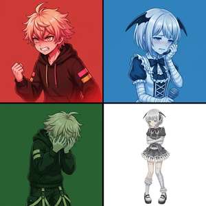 Red, Blue, Green, Light