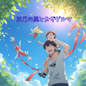 五月の風とカザグルマ