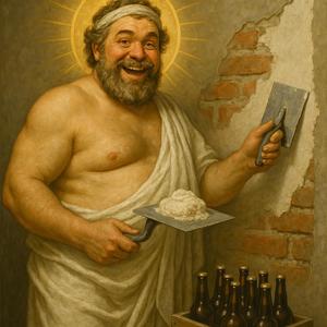 Halbgott in Weiß (Stuckateur)
