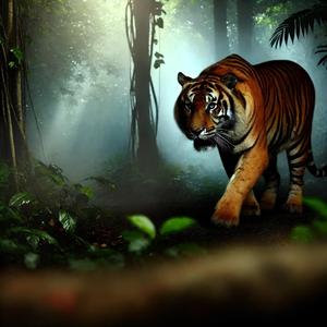 shadow lurking in the dusk（夕闇に潜む影）