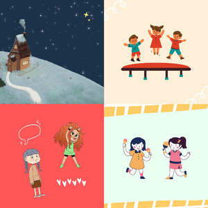 柔和的孩子们时刻