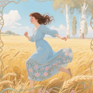 金色田野的追逐