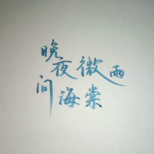 晚夜微雨问海棠