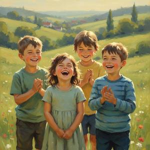 Ich habe, du hast, er hat gelacht