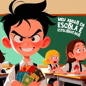 MEU AMIGO DA ESCOLA É UM ESTELIONATÁRIO