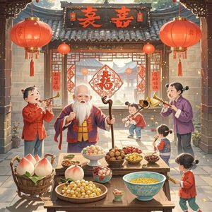 双喜满堂春
