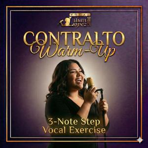 Alto 3-Note Step Vocal Exercise