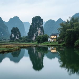 菊岩流韵