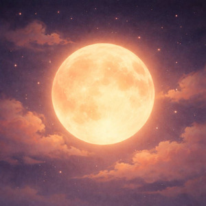 月の光に包まれて