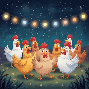 Galline in Festa Sotto le Stelle
