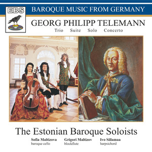 Telemann Trio 7 for Blockflute, Cello (Gamba) and Bc Mesto TWV 42: F3, Harpsichord with Crow Feathers