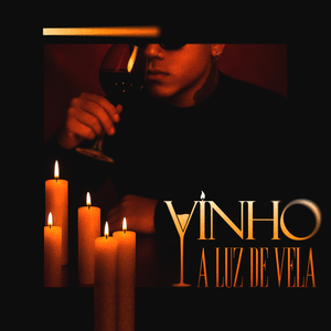 vinho a luz de vela