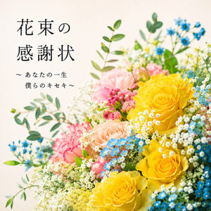 花束の感謝状