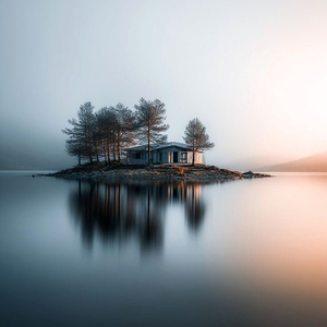 世界孤岛上独自悲伤