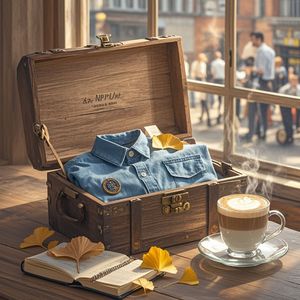 旧衬衫的褶皱-阿古