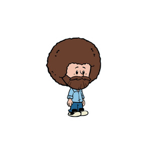 Bob Ross’s brush