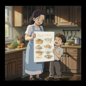 母の笑顔が宝物