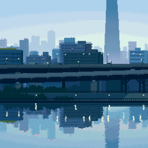 夏天的都市還是這樣忙碌