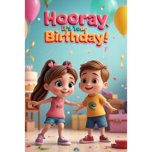 Hooray, It’s Your Birthday! (Celebration Song for Kids, Happy Birthday)