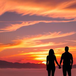 햇살과 노을 사이