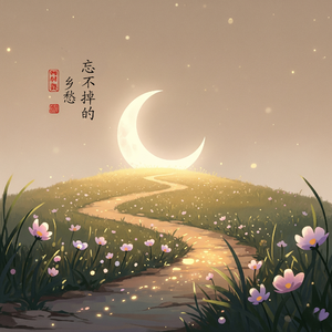 月亮翻过小山坡