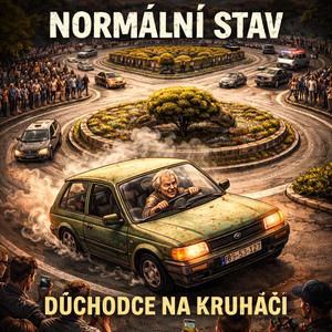 Důchodce na kruháči