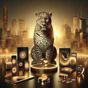 Leopard Leap in the Electro Jungle