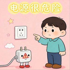 【儿童睡前故事】电源很危险
