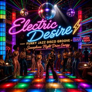 ELECTRIC DESIRE (Funky Disco Sax Groove | Neon Night Energy)