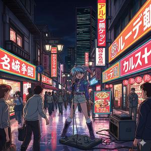 街の灯りが踊る(Le luci della città danzano)