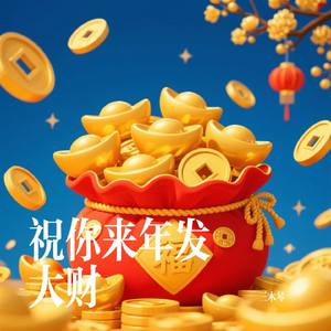 祝你来年发大财