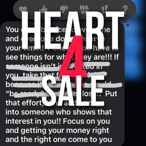 Heart 4 Sale