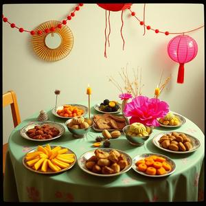 Bingkisan Syawal Anggerik Muhibbah by @tunkumie