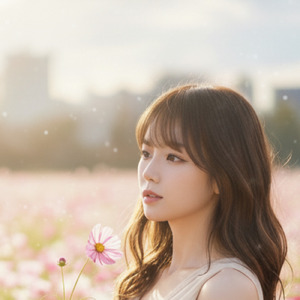 秋桜に揺れる心