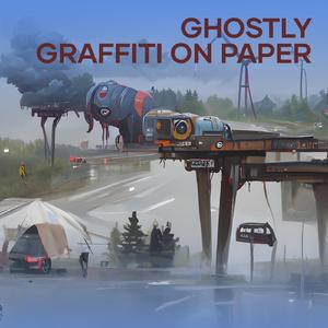 Ghostly Graffiti on Paper