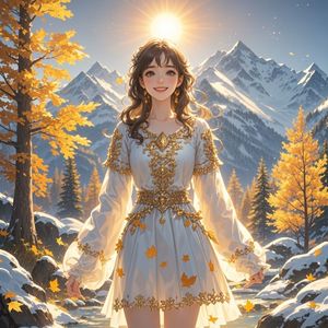 阳光照进秋天_江畔男孩