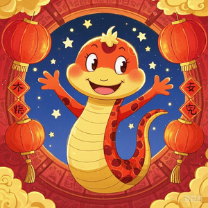 蛇年大吉