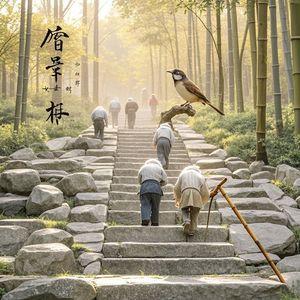 晨光里的爬行诗