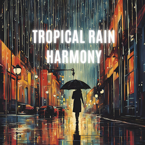 Soothing Rainfall: Serene Evening in Tokyo’s Meiji Shrine