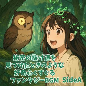 苔むした階段の先に