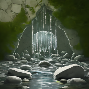 Water droplets show mercy