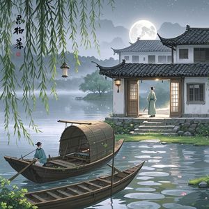 墨色等烟雨
