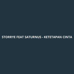 Ketetapan Cinta