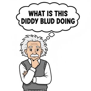 What Is This Diddyblud Doing on the Calculator, Is Blud Epstein?