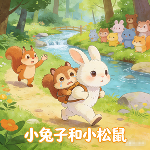 小兔子和小松鼠